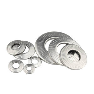 Yongsheng YO-LUU M3-M16 <span class=keywords><strong>Rondelle</strong></span> de serrage conique à <span class=keywords><strong>contact</strong></span> simple en acier inoxydable avec denture, compatible M6.3 85HB - Product Image 3