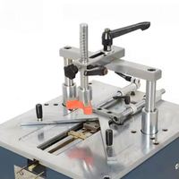 Nouvelle scie à découper semi-automatique à commande au pied pour la fabrication de cadres professionnels et de bricolage