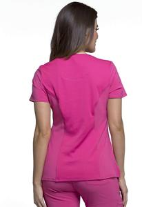 Conjunto <span class=keywords><strong>de</strong></span> uniforme <span class=keywords><strong>de</strong></span> <span class=keywords><strong>enfermera</strong></span> Rosa elástico <span class=keywords><strong>de</strong></span> 4 vías al por mayor OEM modelo Joggers <span class=keywords><strong>y</strong></span> camisa <span class=keywords><strong>de</strong></span> uniforme envolvente para Asistente Médico Dental - Product Image 3