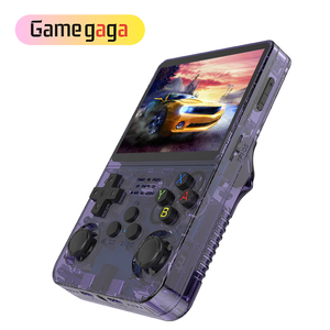 YE rgb20s r36s cầm tay game console 64GB 10000 trò chơi 3.5 inch màn hình retro cổ điển cầm tay chơi game máy nghe nhạc video trò chơi - Product Image 3