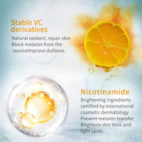 Gel Douche Éclaircissant Hydratant en Gros à la Vitamine C Naturelle et au Niacinamide – OEM
