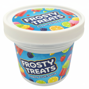 Nhựa dùng một lần sữa lắc Ice Cream cup <span class=keywords><strong>container</strong></span> Set cho nước trái cây cà phê cỏ thạch uống bong bóng Trà Trái Cây Kem - Product Image 3