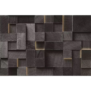 Papier peint mural en tissu 3D en relief imitation bois, sans couture, personnalisé, pour salon, fond de canapé, hôtel, villa, décoration - Product Image 5