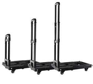 Chariot <span class=keywords><strong>de</strong></span> courses Portable pliable à 5 roues, poids <span class=keywords><strong>de</strong></span> 100 KG, <span class=keywords><strong>pour</strong></span> courses - Product Image 3