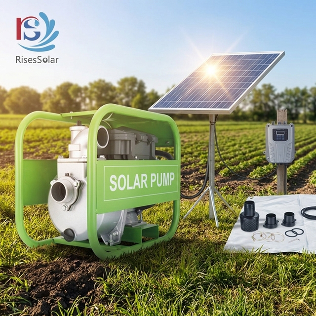 0.75HP 1HP 1.5HP 2HP 3HP Agriculture Solar Surface Water Pump 1HP Solar Water Pump Complete Set 2Inch Solar Pump