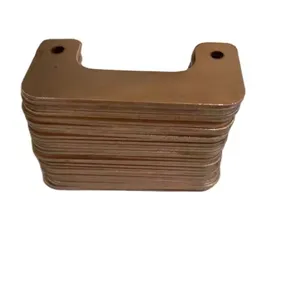 Custom Made High Quality Copper Brass Laser Cutting Bending Industrial Parts Sheet Metal Fabrication
