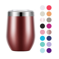 20oz Leuchtender Dunkelgrün-Blauer Gerader Sublimations-Thermobecher aus Edelstahl mit LED-Temperaturanzeige und Auslaufsicherem Deckel