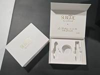 Emballage en tube PE sur mesure de luxe OEM ODM, boîte cadeau en papier, boîte de parfum, flacon de parfum avec emballage