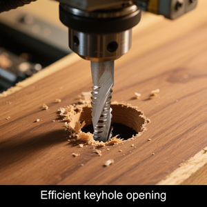 Hozly hrc55 3 sáo răng thô phay Cutter <span class=keywords><strong>tungsten</strong></span> <span class=keywords><strong>carbide</strong></span> gỗ CNC Router <span class=keywords><strong>bit</strong></span> OEM nhanh chóng cắt Keyhole công cụ 1 năm - Product Image 5