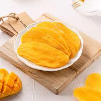 Gedroogde mango's groothandel, geconserveerde mangoblokjes, casual snack fruit, gedroogde mango 200g