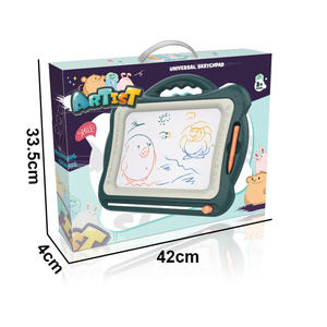 プラスチック製DIYカラフルな消去可能な落書き絵画ボード子供描画ライティングボードおもちゃ - Product Image 4