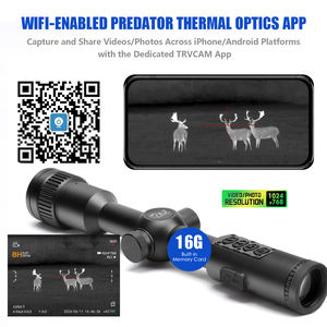 Lunette de Visée Thermique d'Usine Infiray pour la Chasse 384x288 avec Objectif 50mm, Viseur à Vision Thermique avec Enregistrement Vidéo PIP WiFi - Product Image 4