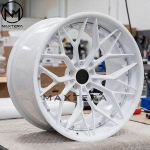 Jantes de voiture de tourisme Maxtera forgées sur mesure AL13 R80 3 pièces pour Porsche 911 <span class=keywords><strong>GT3</strong></span> <span class=keywords><strong>RS</strong></span> BMW M3 M4 M5 <span class=keywords><strong>Audi</strong></span> RS6 G63 AMG en alliage - Product Image 6