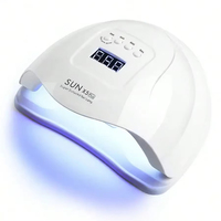 SUN X5 Plus Séchoir à ongles UV LED, Lampe à ongles LED, Lampe UV pour le durcissement de tous les vernis à ongles en gel, Séchoir à ongles professionnel avec capteur infrarouge