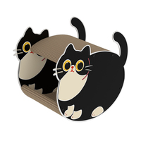 Dernier design Griffoir pour chat personnalisé en carton Meubles pour animaux de compagnie Écologique Jouets pour chat Planche à gratter