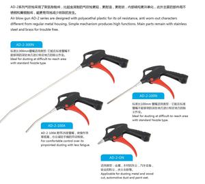 Meilleur prix comprimé duster <span class=keywords><strong>pistolet</strong></span> pneumatique <span class=keywords><strong>pistolet</strong></span> à <span class=keywords><strong>air</strong></span> comprimé avec buse de <span class=keywords><strong>pistolet</strong></span> de pulvérisation d'<span class=keywords><strong>air</strong></span> AD-2-SUR AD-2-100N AD-2-100A AD-2-300N - Product Image 5