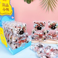 Bonbons gélifiés fruités en forme de sucette en pierre souple, en bouteille, colorés, enrobés de bonbons gélifiés, en gros, certifiés casher et halal