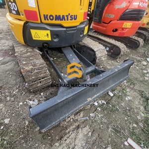 รถขุดไฮดรอลิกแบบตีนตะขาบ Komatsu PC30 มือสอง ขนาด 3 ตัน อุปกรณ์การเกษตรและครัวเรือนที่ทนทานและขายดีที่สุด - Product Image 6