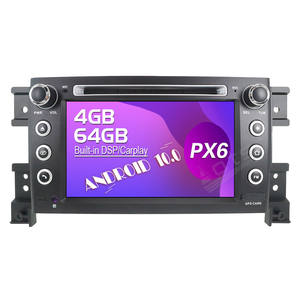 Pantalla táctil Android coche Video Radio estéreo reproductor de DVD sistema Multimedia para Suzuki <span class=keywords><strong>Grand</strong></span> <span class=keywords><strong>Vitara</strong></span> 2005-2012 navegación GPS - Product Image 1