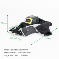 Escáner de Guante Portátil 2D Effon MS02 SE4107 con Sensor CMOS, NFC y Bluetooth, Escáner de Código de Barras Industrial IP65 para Logística