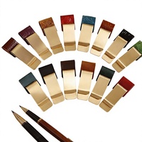 Accessoires pour carnet de notes : Marque-page, porte-stylo, clip de planification, pince à billets en laiton, porte-billets, porte-carte d'identité, modèle WS-895671 Chine