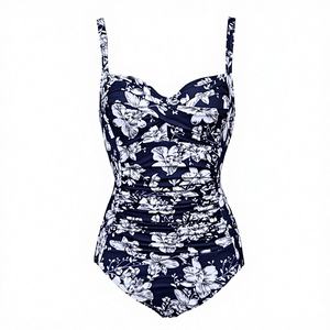 Traje de Baño de Dos Piezas para Mujer, Corte Alto, Logotipo/Colores Personalizados, Transpirable, Tallas para Adultos, Ropa Casual, Venta al Por Mayor - Product Image 1