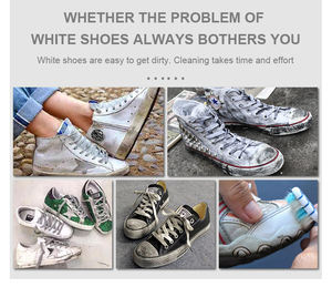 Limpiador de Zapatillas de Lujo, Líquido para Limpiar Zapatos de Gamuza, Kit Popular para el Cuidado del Calzado - Product Image 3