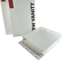 Grand sac de sac de baril en papier kraft marron de qualité supérieure sacs SOS d'expédition d'épicerie biodégradables recyclables et étanches robustes