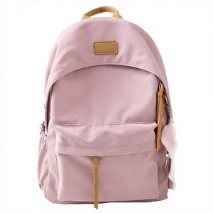 Sac à dos scolaire en nylon rose 20-36L, sac à dos souple grande capacité pour adolescents et étudiants, sacs de golf personnalisés en gros - Product Image 3