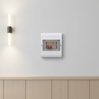 Disjoncteur miniature QHECO Q1 DC 4 pôles, capacité de coupure 10kA, 12V/220V monophasé/triphasé, câblage 25mm pour énergie solaire