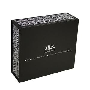 Black Custom Logo Rigid Paperboard Magnet <b>Box</b> Luxury Recycled Folding Magnetic Gift <b>Box</b> Packaging for <b>Clothes</b> - Product Image 1