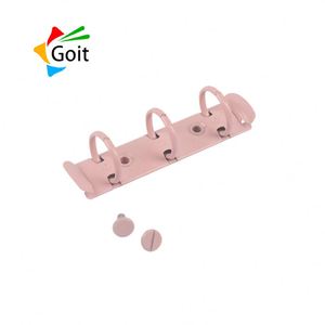 Kit d'assortiment d'écrous de baril de boulons de capuchon à six pans creux en métal noir pour l'utilisation de papeterie-boucles de ceinture de meubles en cuir de poteau de vis de reliure - Product Image 6