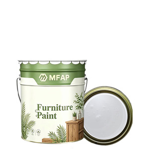 PE <b>White</b> Basecoat Wood <b>Paint</b> High Coverage Polyester Primer for Wooden Furniture and Cabinets - Product Image 2