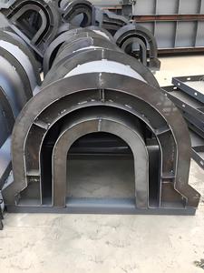 قالب خرساني مخصص على شكل حرف U لقنوات الصرف، قالب فولاذي مسبق الصنع لتصريف المياه مباشرة من المصنع - Product Image 6