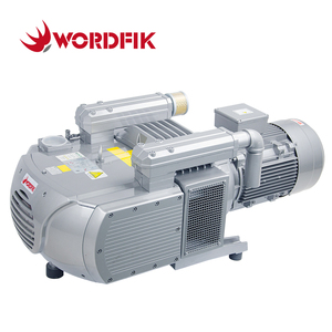 Pompe à vide rotative à palettes sèches haute performance VD400 480m³/h 11kW 14HP 350mbar pour machine de fraisage CNC 2*3 pouces pour le travail du bois - Product Image 1