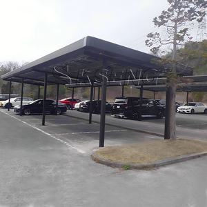 European Warehouse Waterproof Aluminum Alloy <strong>Solar</strong> Carport System Ground Mount PV Car Parking for Home <strong>Solar</strong> Power <strong>Application</strong> - Product Image 6