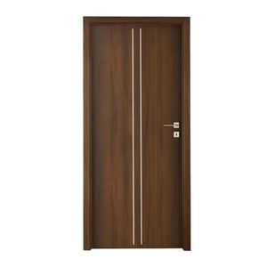 Puerta Interior <span class=keywords><strong>de</strong></span> <span class=keywords><strong>Madera</strong></span> Moderna con Diseño <span class=keywords><strong>de</strong></span> Placa <span class=keywords><strong>de</strong></span> Cristal <span class=keywords><strong>de</strong></span> Carbono, sin Pintura, <span class=keywords><strong>para</strong></span> Escuelas, Hoteles, Hogares y Dormitorios, Suministro Directo <span class=keywords><strong>de</strong></span> Fábrica al por Mayor - Product Image 2