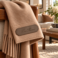 Étiquettes en cuir gaufré personnalisées pour vêtements, jeans, chapeaux, logo personnalisé, patchs en cuir PU, étiquettes à coudre OEM
