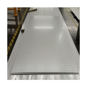 Tôle d'acier inoxydable à motif losanges antidérapant 201 304 316 <span class=keywords><strong>316L</strong></span> 304L <span class=keywords><strong>2B</strong></span> - Product Image 1