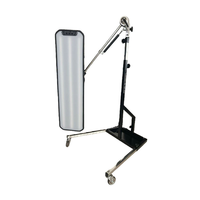Lampe de détection des bosses de voiture KARJOYS, lumière réglable à six couleurs, 360° °   Lumière rotative pour la réparation des bosses de voiture, phares pneumatiques