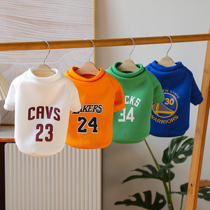 เสื้อฮู้ดสำหรับสัตว์เลี้ยงสำหรับสุนัขแมวเสื้อบาสเก็ตบอลสไตล์เสื้อผ้าที่ให้ความอบอุ่นขนาดเล็กขนาดกลางขนาดใหญ่ฤดูใบไม้ผลิฤดูใบไม้ร่วงฤดูหนาวสวมใส่ - Product Image 2