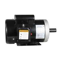Moteur électrique de compresseur d'air AC de type NEMA monophasé 5 HP 56HZ ODP 143/5T, cadre 230V, taille nouvelle