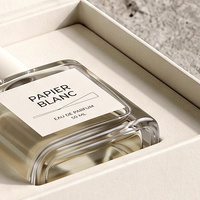 Boîte cadeau de parfum blanc premium personnalisée et boîte magnétique pour parfum avec boîte en papier pour présentation de parfum pour emballage de parfum