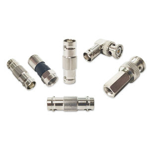 Conector Macho para Antena de TV, Adaptador de Conexión por Crimpado, 75 Ohm, Tipo F, RG59, RG6, Conector de Cable Coaxial para TV por Cable - Product Image 1