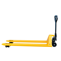 Transpalette hydraulique manuel ICHIMENS 2,0 tonnes, 540x1800mm, roues tandem en PU, garantie 3 ans, neuf, pour entrepôt intérieur/extérieur