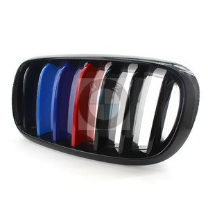 Parrilla Delantera Estilo M en Negro Brillante para BMW X5 X6 F15 F16, Mejora de Parachoques, Pieza de Plástico ABS A F15 LK LM - Product Image 2