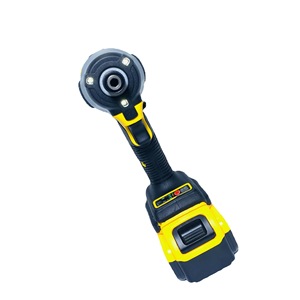 Yellow 300N.m High <b>Torque</b> Cordless Drill Brushless Lithium Impact Screwdriver <b>Set</b> With Two 3.0Ah Li-ion Batteries DW850 - Product Image 4
