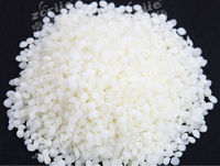 Vente en gros de cire d'abeille en vrac cire de rouge à lèvres de qualité alimentaire jaune blanc granules bouteille de cire de rouge à lèvres bonbon capsule molle matière première authentique