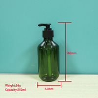 Bouteilles de lotion pour le corps écologiques personnalisées de 500 ml, avec pompe pulvérisatrice, impression sérigraphique, emballage d'échantillons, nettoyant pour le visage, shampoing
