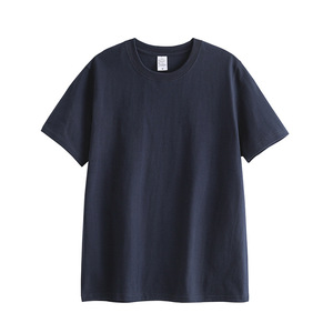 T-shirt en coton tubulaire lourd de qualité supérieure 270gsm T-shirt en tricot tubulaire 3D avec côtés sans couture - Product Image 1